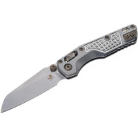 Нож складной Microtech MSI Mini Ram-Lok Marfione Select Stnwsh Frag Ti w/ flamed Ti/Br Dbl Vapor (210M-10FRMS5)