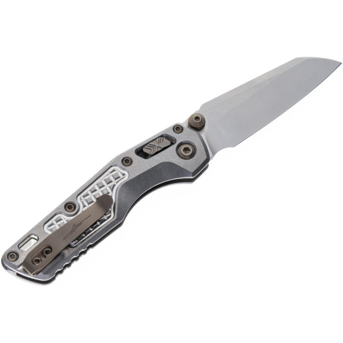 Нож складной Microtech MSI Mini Ram-Lok Marfione Select Stnwsh Frag Ti w/ flamed Ti/Br Dbl Vapor (210M-10FRMS5)