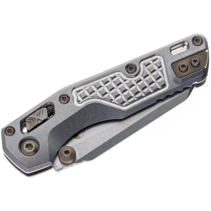 Нож складной Microtech MSI Mini Ram-Lok Marfione Select Stnwsh Frag Ti w/ flamed Ti/Br Dbl Vapor (210M-10FRMS5)