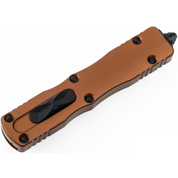 Нож складной Microtech Dirac D/E OTF, черный клинок, рукоятка tan (225-1TA)