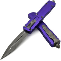 Нож складной Microtech Dirac D/E OTF, Apoc Purple (227-10APPU)