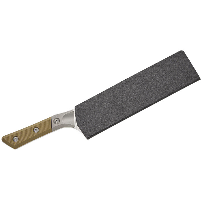 Шеф-нож Microtech 8" Stonewash Standard OD Green G-10 с больстером (3000B-10OD)