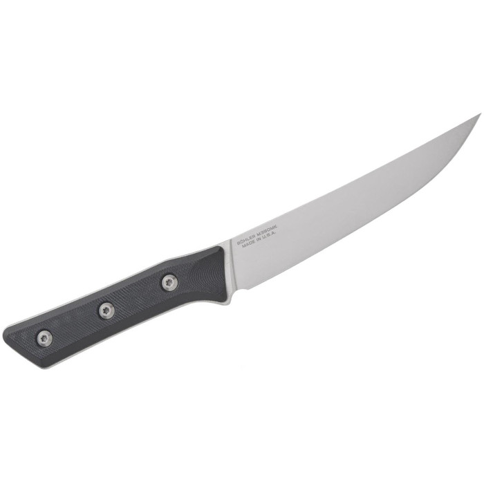 Обробний кухонний ніж Microtech Boning 6.125" Stonewash Black G-10 (3100-10BK)