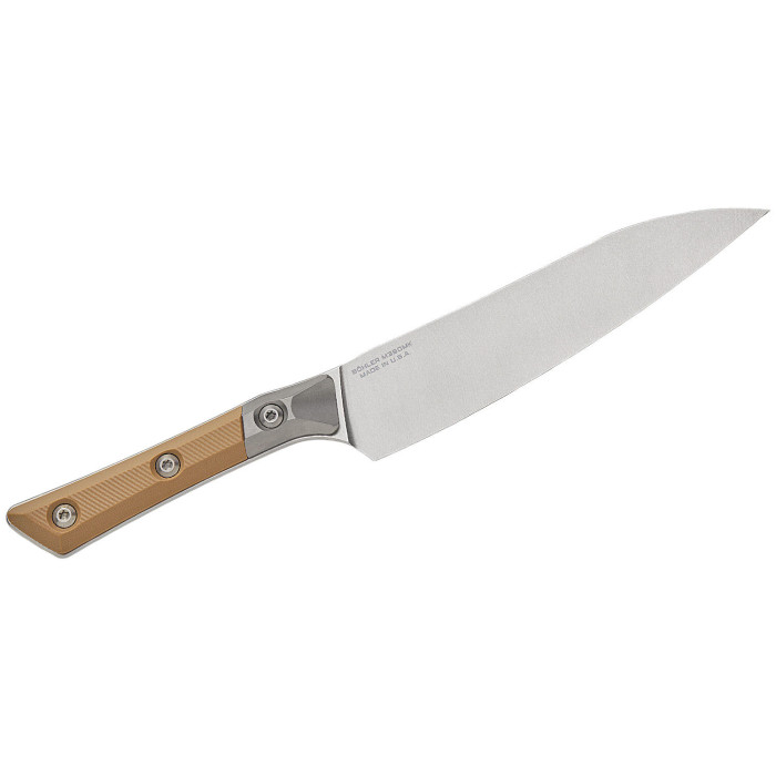Универсальный кухонный нож Microtech Utility 6" Tan G-10 с больстером (3400B-10CE)