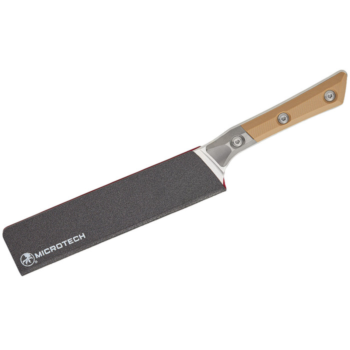 Универсальный кухонный нож Microtech Utility 6" Tan G-10 с больстером (3400B-10CE)