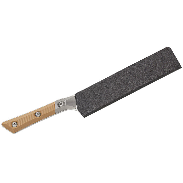 Универсальный кухонный нож Microtech Utility 6" Tan G-10 с больстером (3400B-10CE)
