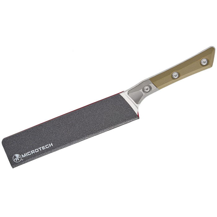Универсальный кухонный нож Microtech Utility 6" OD Green G-10 с больстером (3400B-10OD)