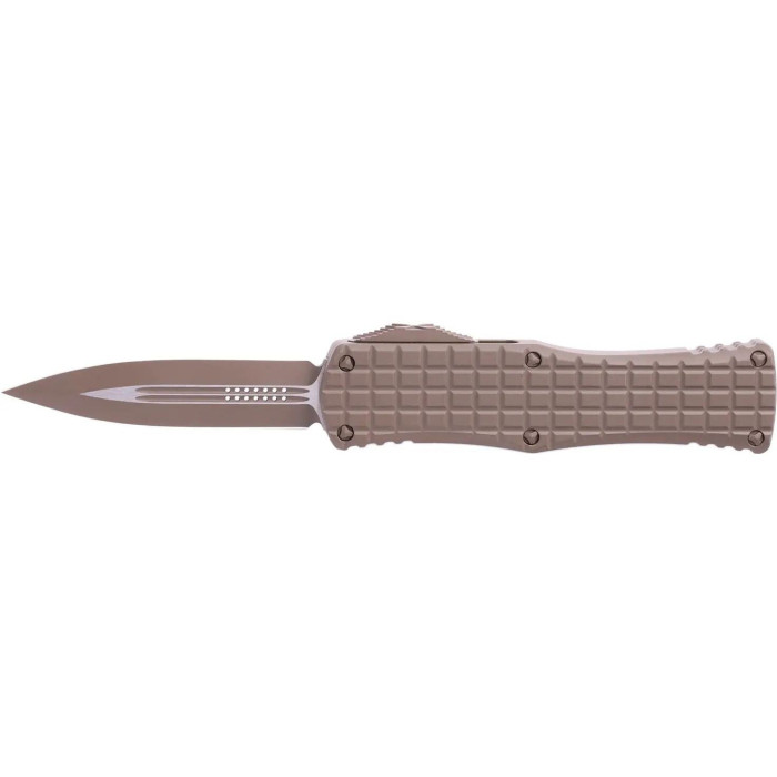 Ніж складаний Microtech Hera D/E OTF signature, frag, cerakote, chocolate brown (702-1FRCCHS)