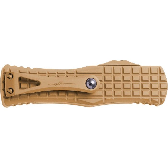 Ніж складаний Microtech Hera D/E OTF signature, frag, cerakote, RAL-8000 (702-1FRCRAS)