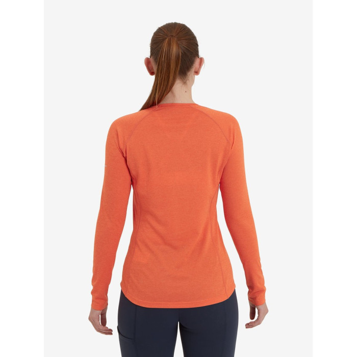 Футболка женская Montane Dart Long Sleeve T-Shirt, Mulberry (FDLSTMUL)