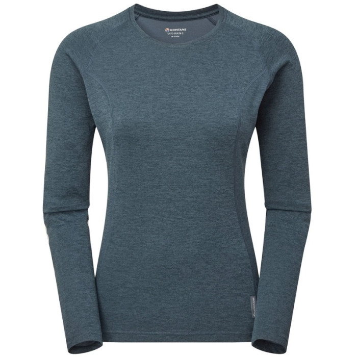 Футболка женская Montane Female Dart Long Sleeve T-Shirt Orion Blue (FDRLSORI)