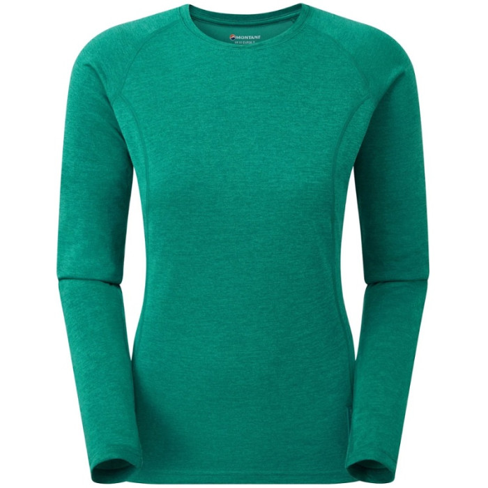 Футболка жіноча Montane Female Dart Long Sleeve T-Shirt Wakame Green (FDRLSWAK)