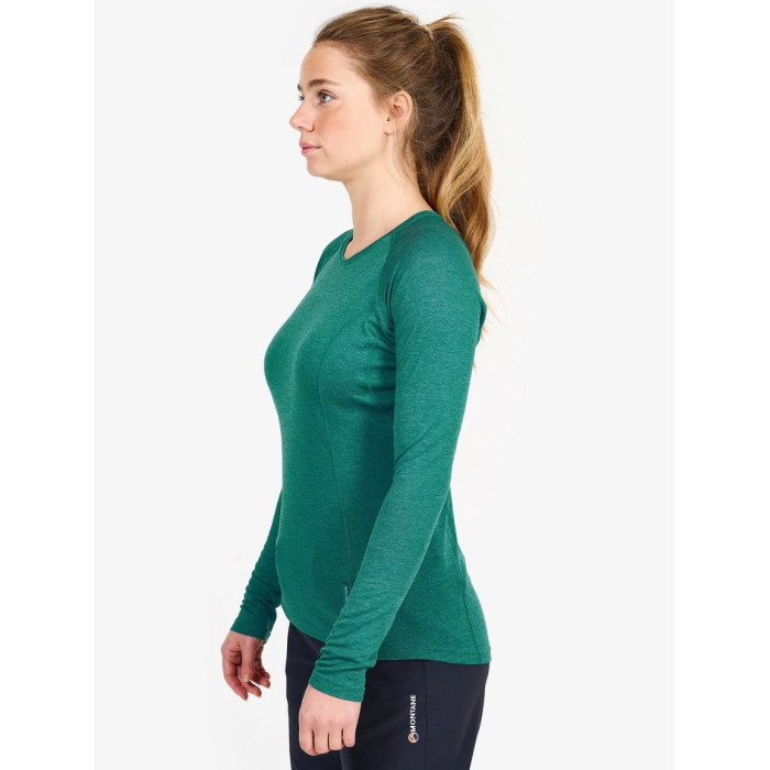 Футболка женская Montane Female Dart Long Sleeve T-Shirt Orion Blue (FDRLSORI)