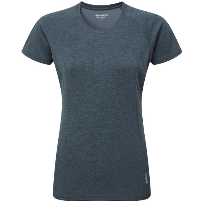 Футболка жіноча Montane Female Dart T-Shirt Orion Blue (FDRTSORI)
