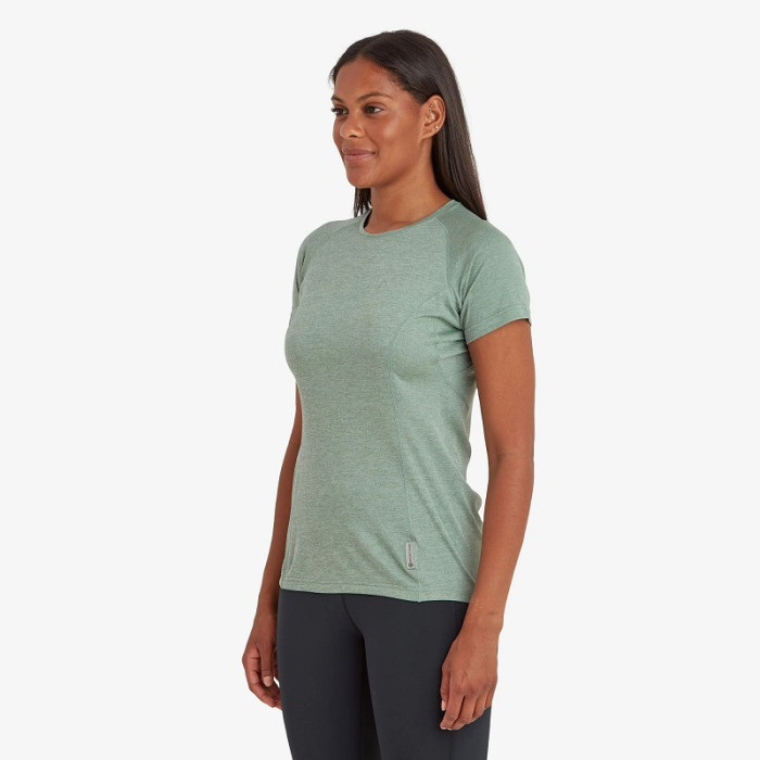 Футболка жіноча Montane Female Dart T-Shirt Pale Sage (FDRTSSAG)