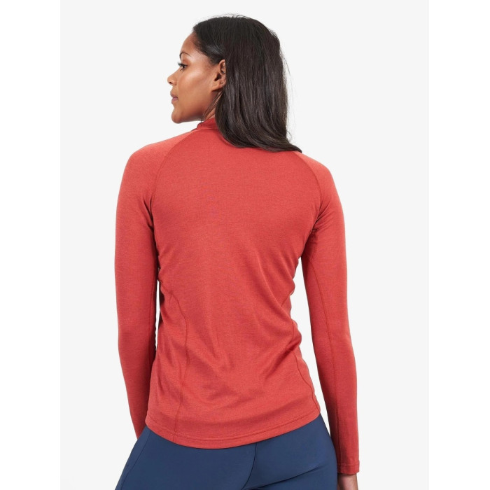 Футболка женская Montane Female Dart Zip-Neck Saskatoon Berry (FDRZNSAS)