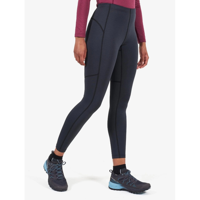 Термоштани жіночі Montane Female Dart Thermo Long Janes Black (FDTLJBLA)