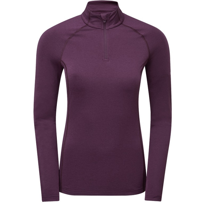 Термофутболка жіноча Montane Female Dart XT Zip Neck Saskatoon Berry (FDXZNSAS)