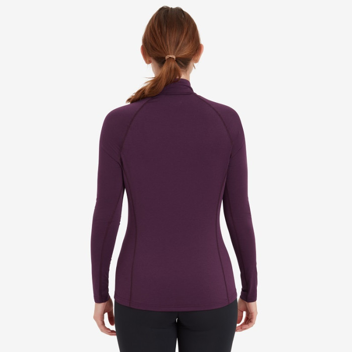 Термофутболка жіноча Montane Female Dart XT Zip Neck Saskatoon Berry (FDXZNSAS)