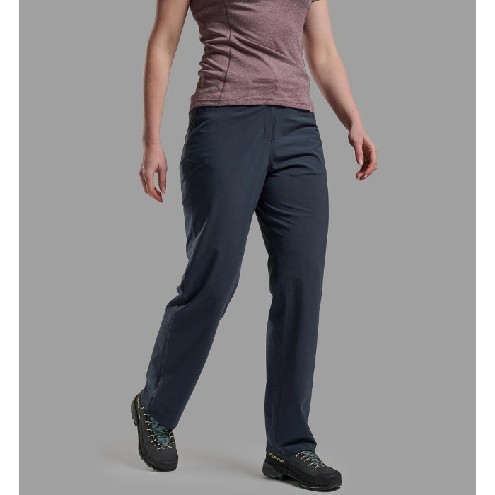 Штани жіночі Montane Genoa Lite Pant Regular, Eclipse Blue (FGLPR.ECL)