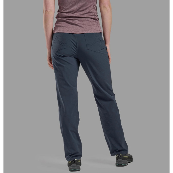 Штани жіночі Montane Genoa Lite Pant Regular, Eclipse Blue (FGLPR.ECL)