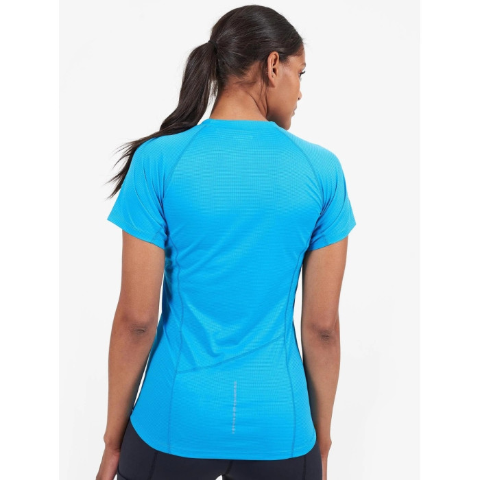 Футболка жіноча Montane Female Katla T-Shirt Cerulean Blue (FKTSHCER)