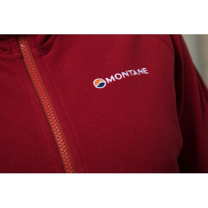 Кофта женская Montane Female Lyra Hoodiel Tibetan Red (FLYHOTIB)