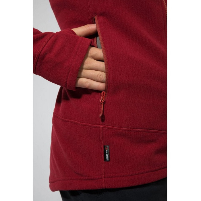 Кофта женская Montane Female Lyra Hoodiel Tibetan Red (FLYHOTIB)