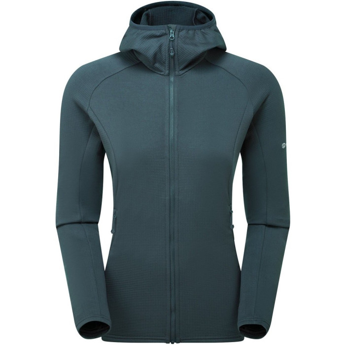 Флис женский Montane Protium Hoodie, Deep Forest (FPRHODFO)