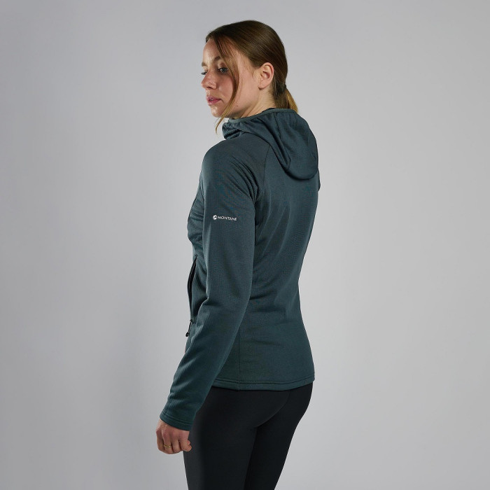 Флис женский Montane Protium Hoodie, Deep Forest (FPRHODFO)