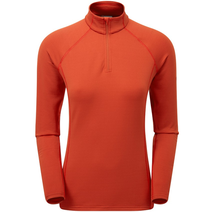 Флис женский Montane Female Protium Lite Pull-On Saffron Red (FPRLPSAF)