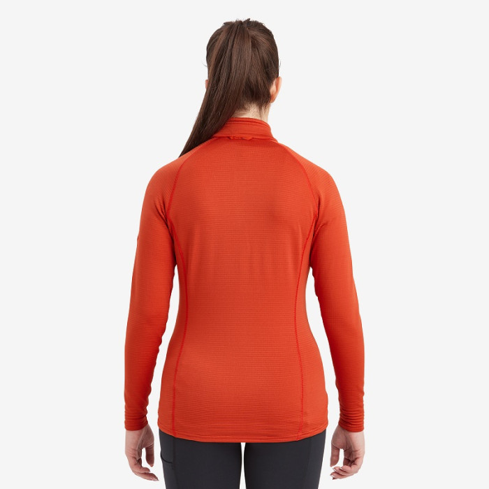 Флис женский Montane Female Protium Lite Pull-On Saffron Red (FPRLPSAF)