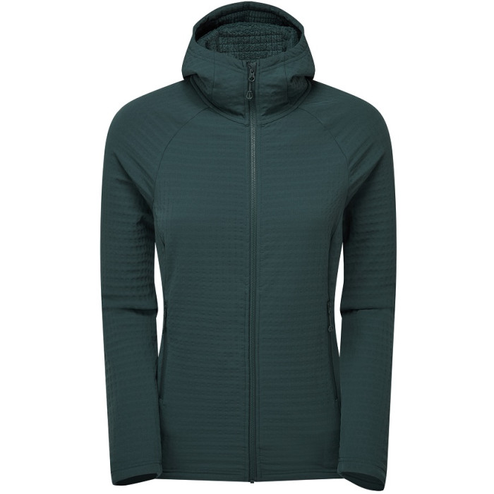 Флис женский Montane Female Protium XT Hoodie Deep Forest (FPRXJDFO)