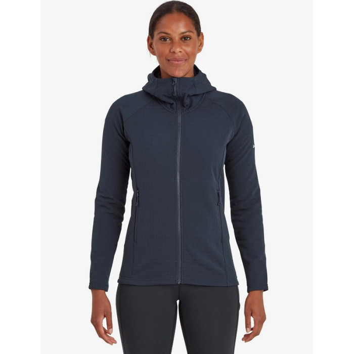 Флис женский Montane Female Protium XT Hoodie Eclipse Blue (FPRXJECL)