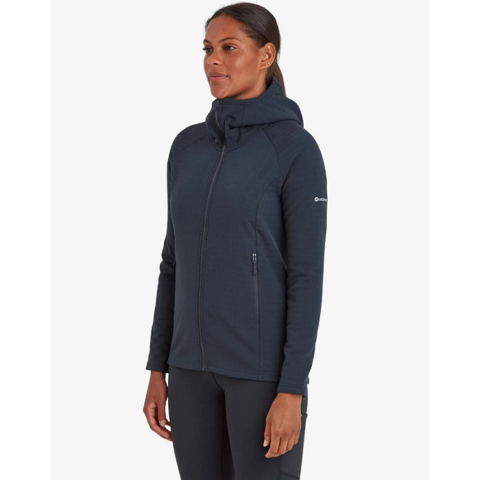 Флис женский Montane Female Protium XT Hoodie Eclipse Blue (FPRXJECL)