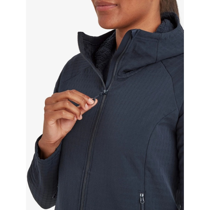 Флис женский Montane Female Protium XT Hoodie Eclipse Blue (FPRXJECL)