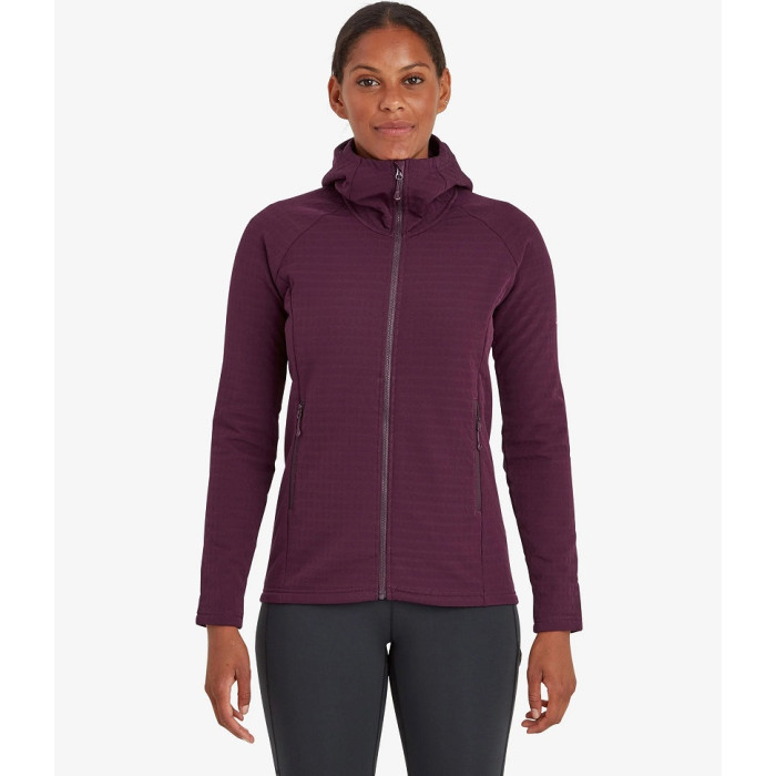 Флис женский Montane Female Protium XT Hoodie Saskatoon Berry (FPRXJSAS)