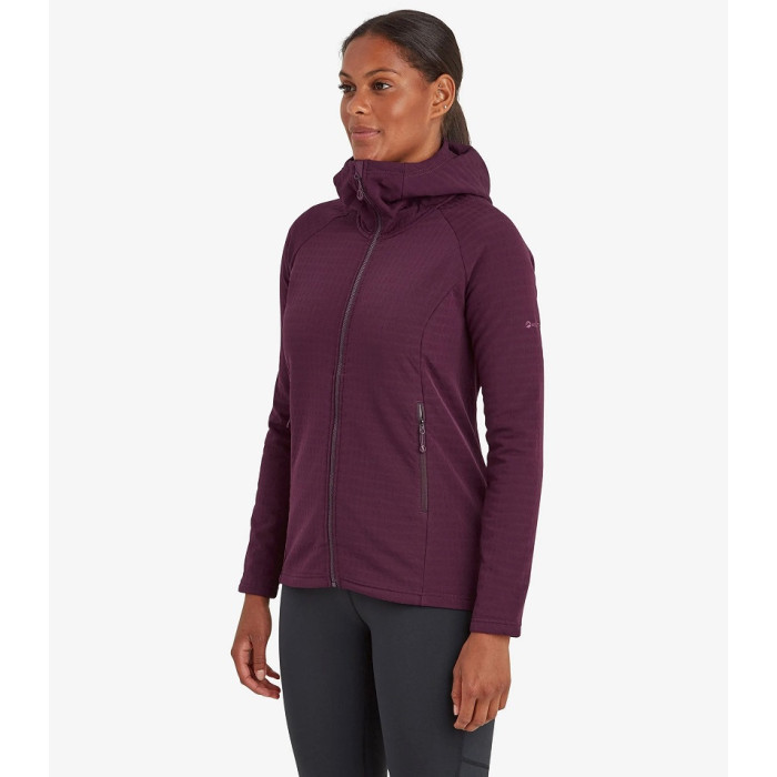 Флис женский Montane Female Protium XT Hoodie Saskatoon Berry (FPRXJSAS)
