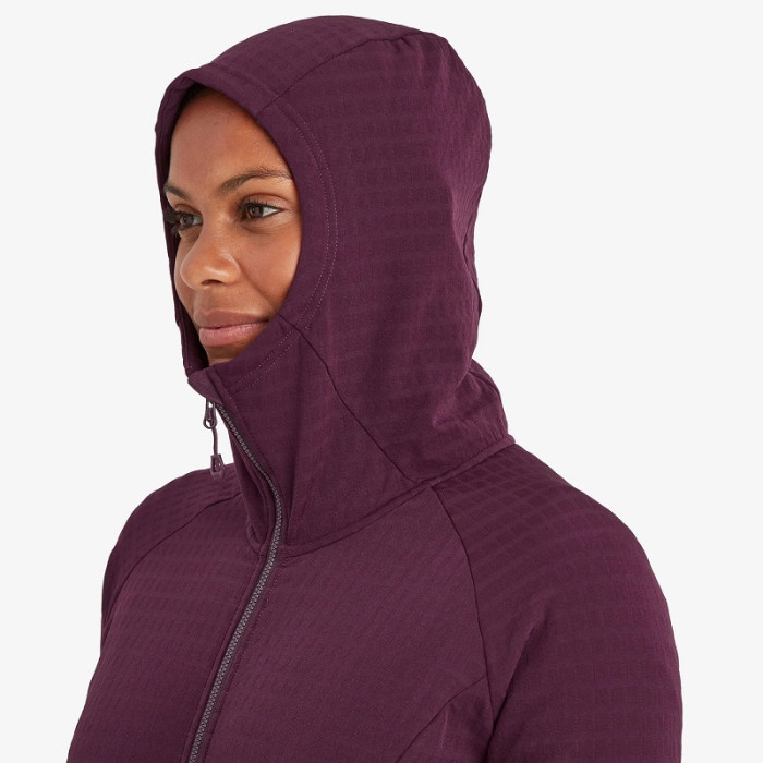 Флис женский Montane Female Protium XT Hoodie Saskatoon Berry (FPRXJSAS)