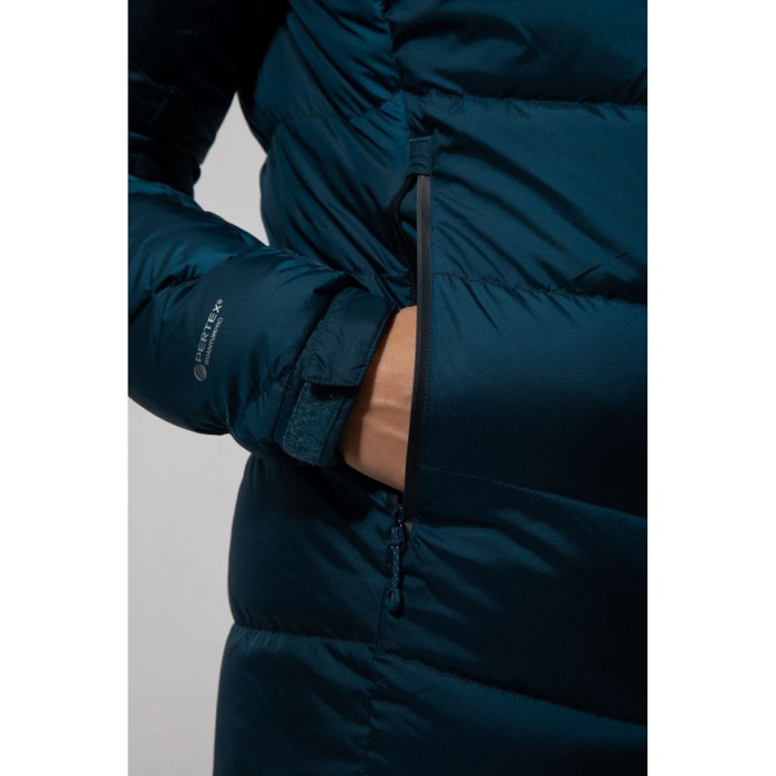 Куртка жіноча Montane Female Resolute Down Jacket Narwhal Blue (FREDJNAR)