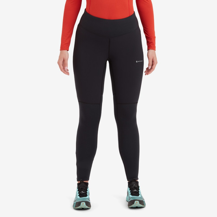 Штани жіночі Montane Female Slipstream Thermal Tights Black (FSTHRBLA)