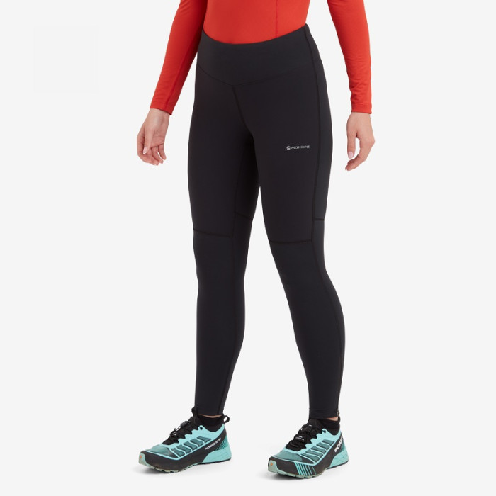 Штани жіночі Montane Female Slipstream Thermal Tights Black (FSTHRBLA)