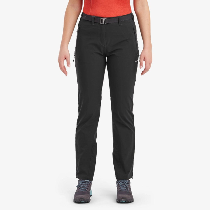 Штани жіночі Montane Female Terra Stretch Pants Long Black (FSTPLBLA)