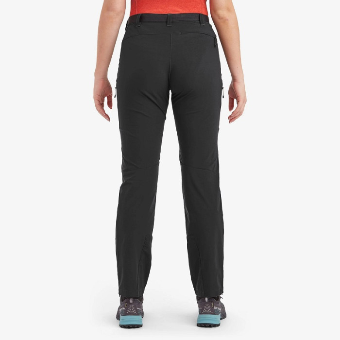 Штани жіночі Montane Female Terra Stretch Pants Long Black (FSTPLBLA)
