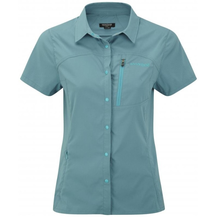 Рубашка женская Montane Female Terra Nomad Shirt Maya Blue (FTNSH)