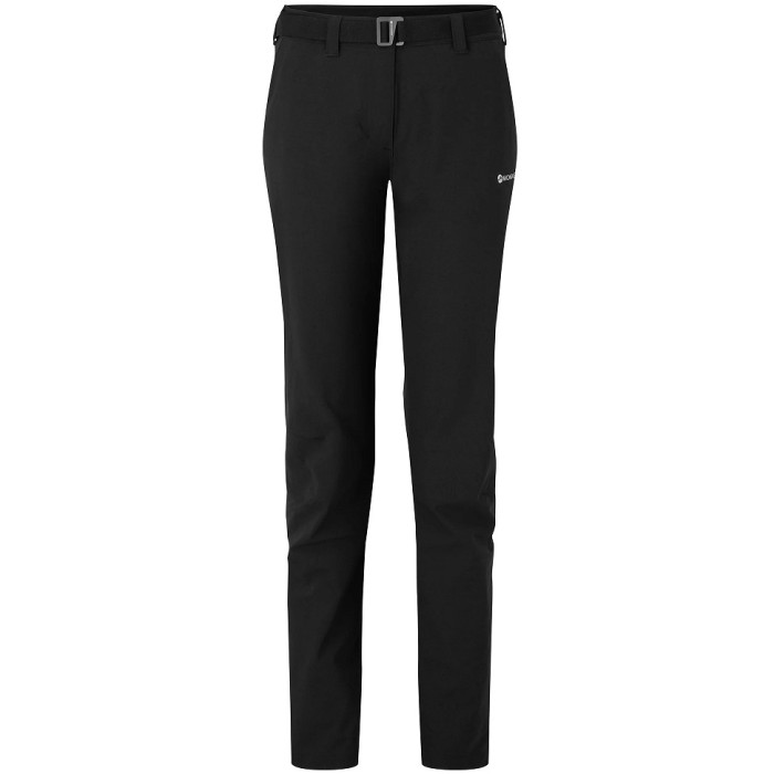 Штани жіночі Montane Female Terra Stretch Lite Pants Regular Black (FTSLRBLA)