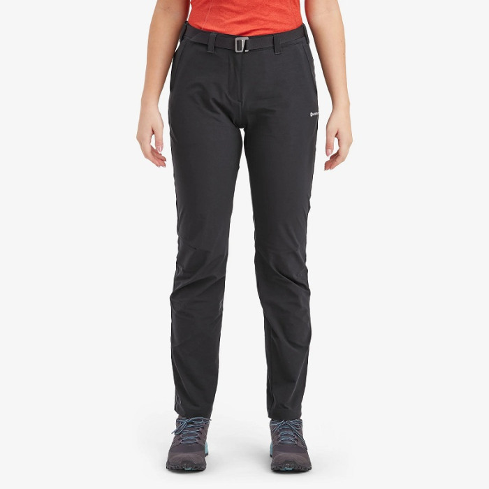 Штани жіночі Montane Female Terra Stretch Lite Pants Regular Black (FTSLRBLA)