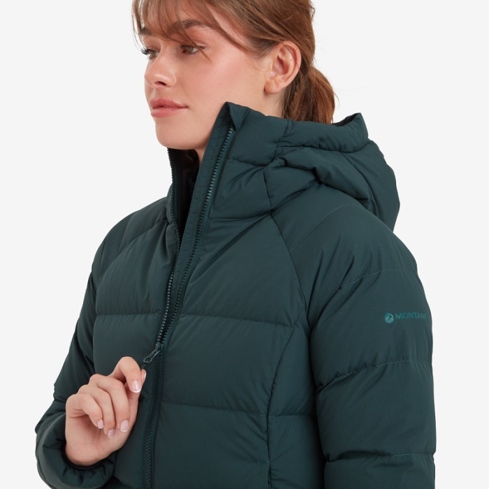 Куртка женская Montane Female Tundra Hoodie Deep Forest (FTUNHDFO)