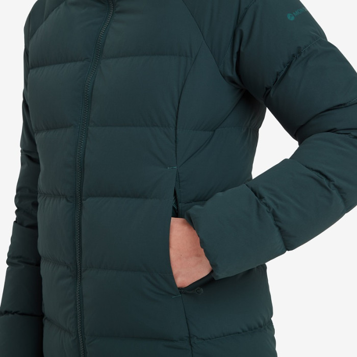 Куртка женская Montane Female Tundra Hoodie Deep Forest (FTUNHDFO)