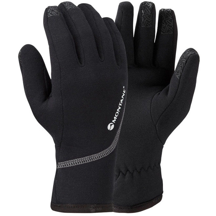 Перчатки женские Montane Female PowerStretch Pro Glove Black (GFPSPBLA)